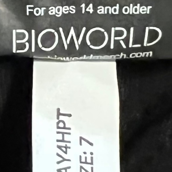 Harry Potter Size 7 Hogwarts School The Marauders Map Casual Mens Shoes - Picture 12 of 12